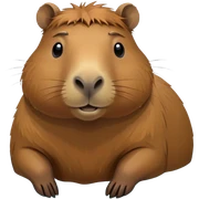 Capybara sticker