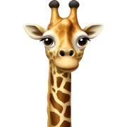Giraffe sticker