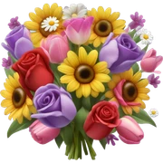 Flowers sticker