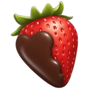 Chocolate strawberry  sticker