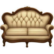 antique sofa sticker