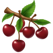 cherries sticker