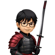 Shadow Samurai sticker