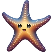 Starfish sticker