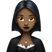 vampire girl sticker