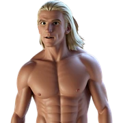 nude boy with scar sticker