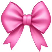 Pink bow  sticker