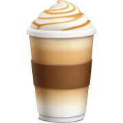 Coffee latte sticker