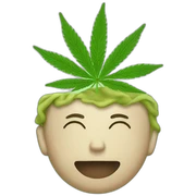 marijuanna sticker