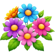 Flowers sticker
