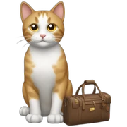cat travel sticker