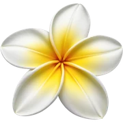 Plumeria  sticker