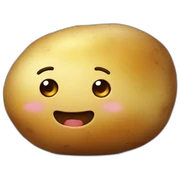 Attractive-potato sticker