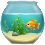 fish in tank sticker