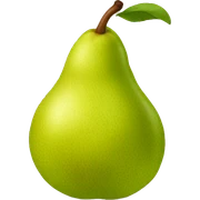 Pear sticker