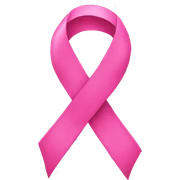 Pink ribbon  sticker