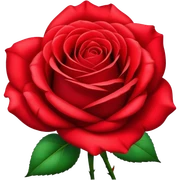 Rose sticker