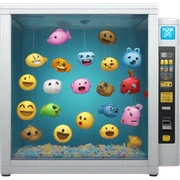 claw machine sticker