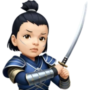 Warrior Samurai sticker