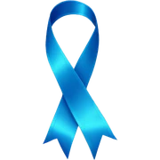 blue ribbon sticker
