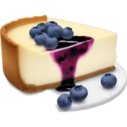 blueberry cheesecake sticker