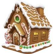 gingerbread house sticker