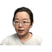 realistic portrait of a boy sticker
