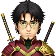 Samurai Leader sticker