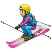 ski sticker