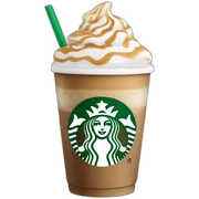 Starbucks latte sticker