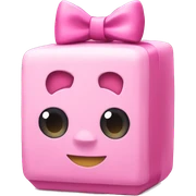 toy machine pink with bow sticker
