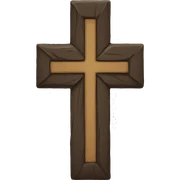 Cross sticker