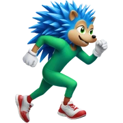 Sonic The Hedgehog sticker