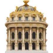 Palais Garnier of Paris sticker