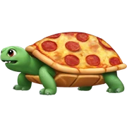 Pizza turtle  sticker