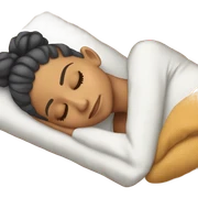 Ariana Grande sleeping sticker