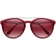 Maroon sunglasses  sticker