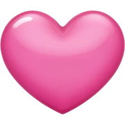 pink heart sticker