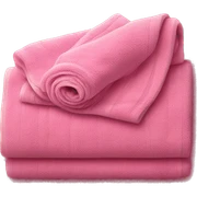 pink towel sticker