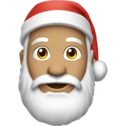 Santa claus sticker