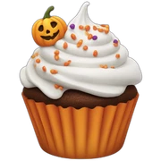 Happy Halloween cupcake sticker