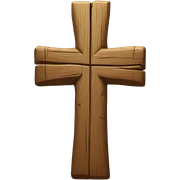 Cross sticker