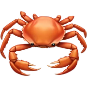 Crab sticker