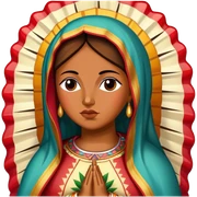 Virgen de Guadalupe sticker
