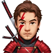Battle-Ready Samurai sticker