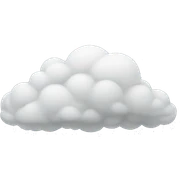 Clouds sticker
