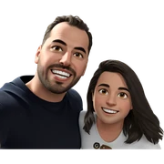 smiling boy in white shirt sticker