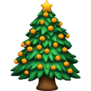 Halloween Christmas tree sticker