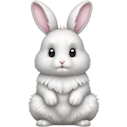 Bunny sticker