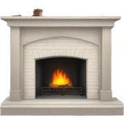 Fireplace  sticker